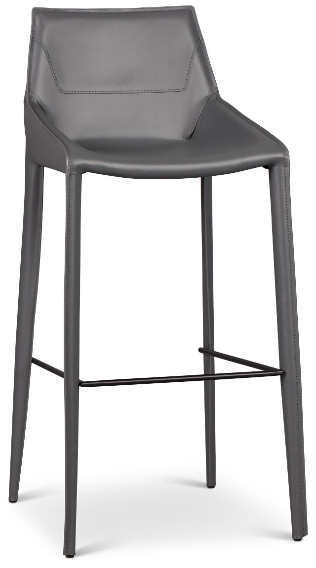 Wayne Gray 30" Upholstered Barstool