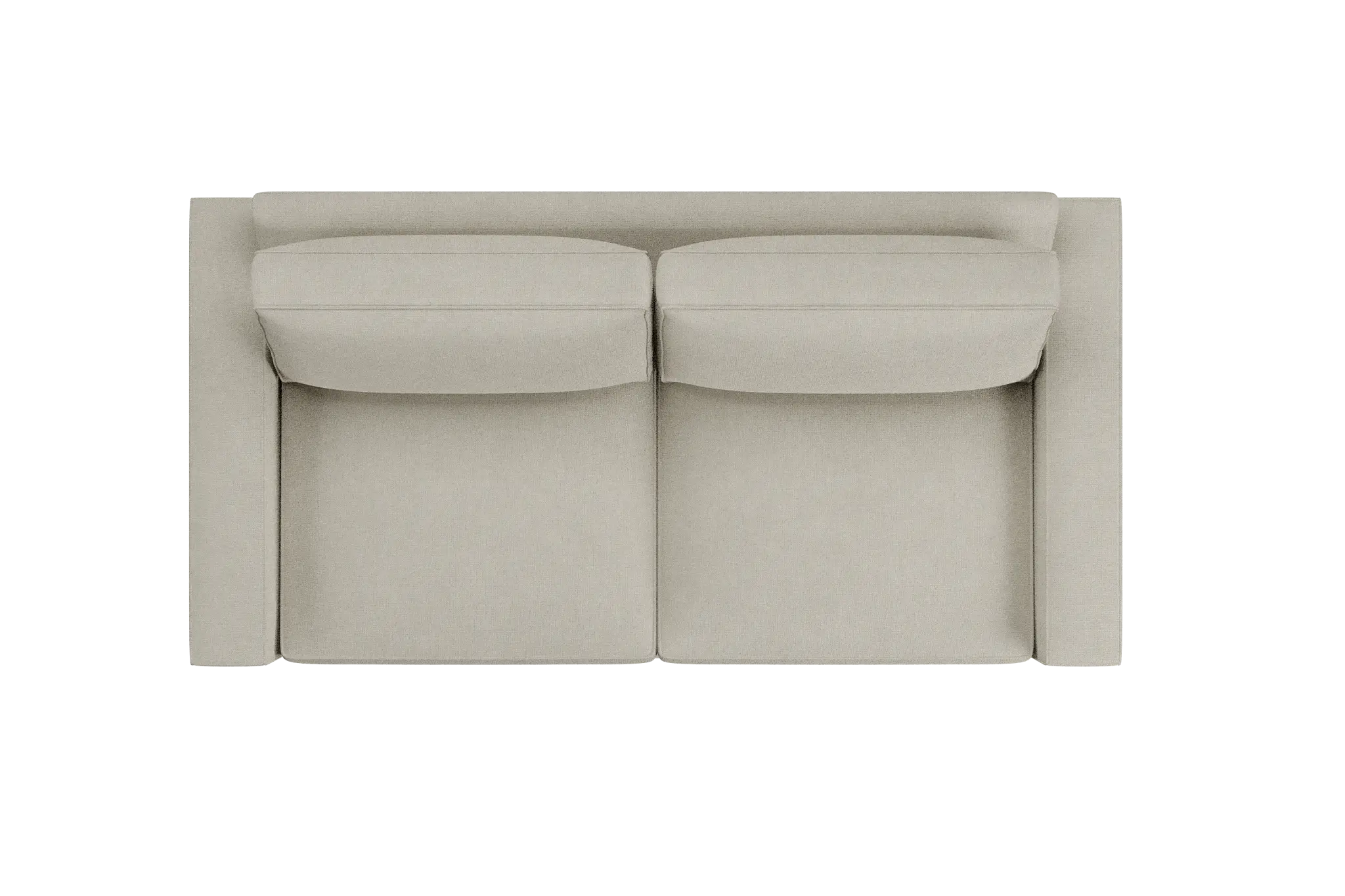 Edgewater Suave Beige 84" Sofa W/ 2 Cushions Edgewater Suave Beige 84" Sofa W/ 2 Cushions