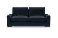 Edgewater Joya Dark Blue 84" Sofa W/ 2 Cushions
