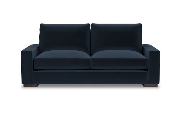Edgewater Joya Dark Blue 84" Sofa W/ 2 Cushions