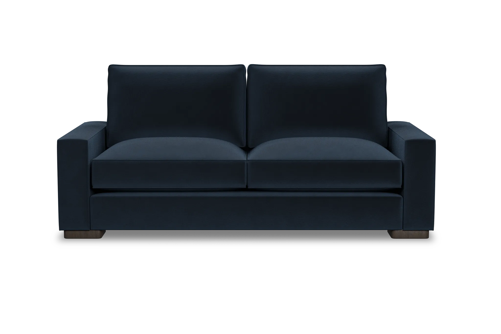 Edgewater Joya Dark Blue 84" Sofa W/ 2 Cushions