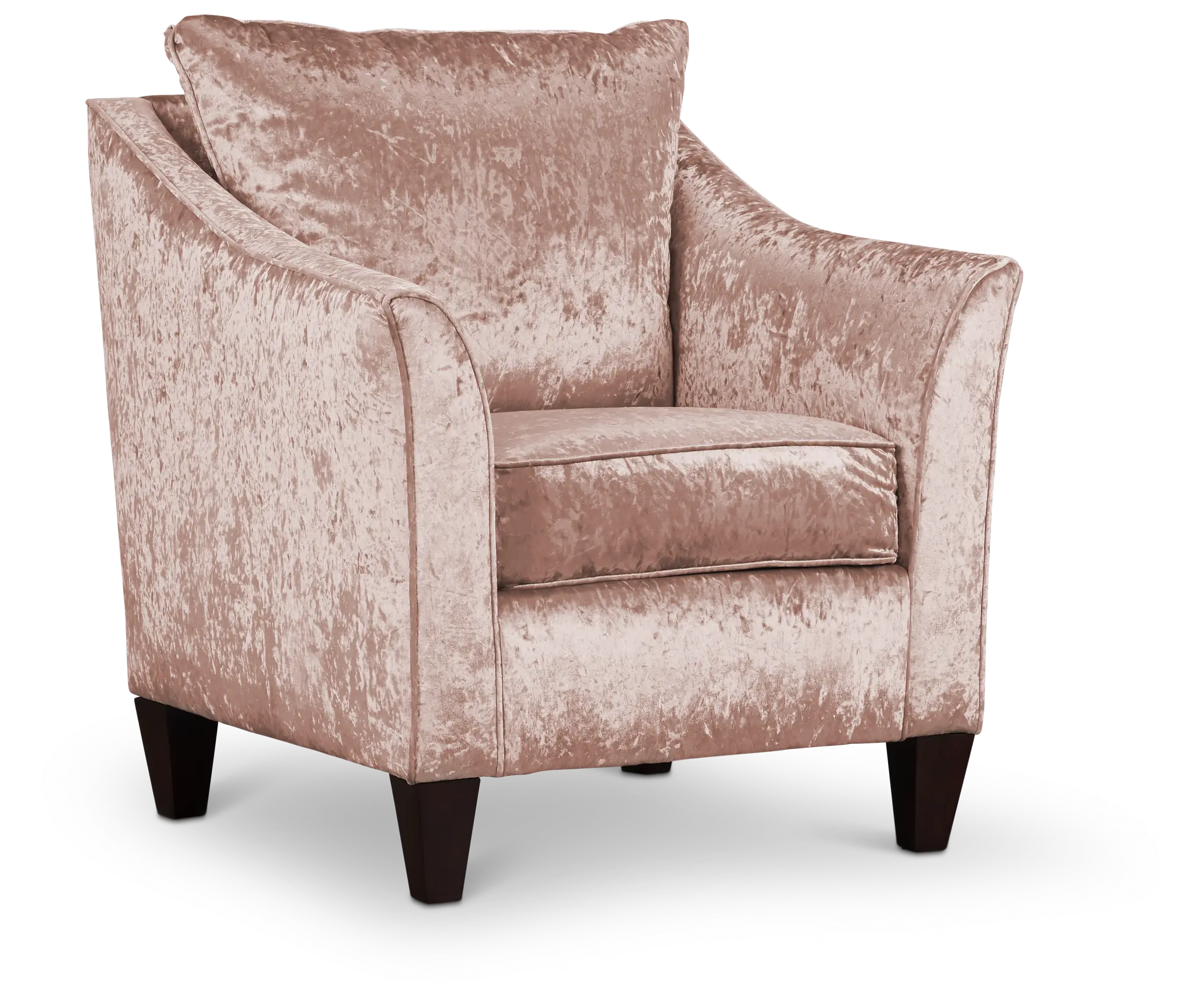 Ethereal Light Pink Velvet Accent Chair Ethereal Light Pink Velvet Accent Chair