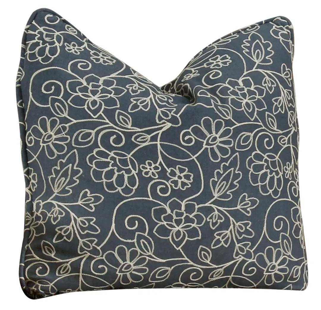 Bloom Multicolored Fabric Square Accent Pillow Bloom Multicolored Fabric Square Accent Pillow