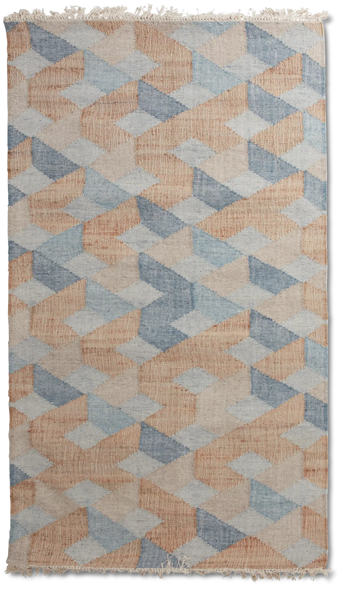 Benton Multicolored Jute 8x10 Area Rug