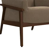 Tamsin Light Brown Fabric Accent Chair