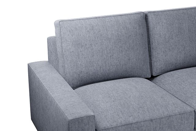 Edgewater Elevation Gray Small Two-arm Sectional
