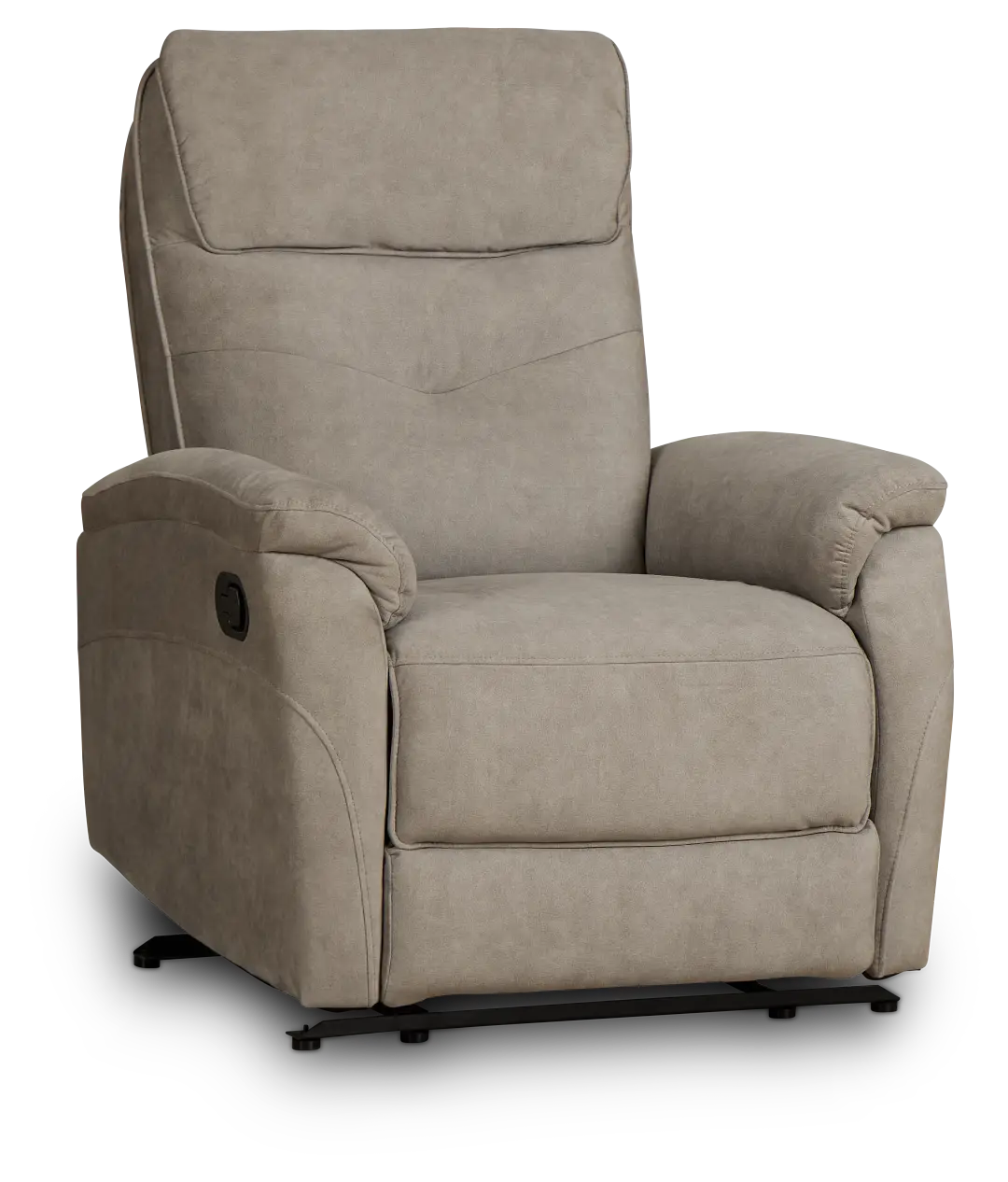 Ryder Beige Micro Recliner Ryder Beige Micro Recliner