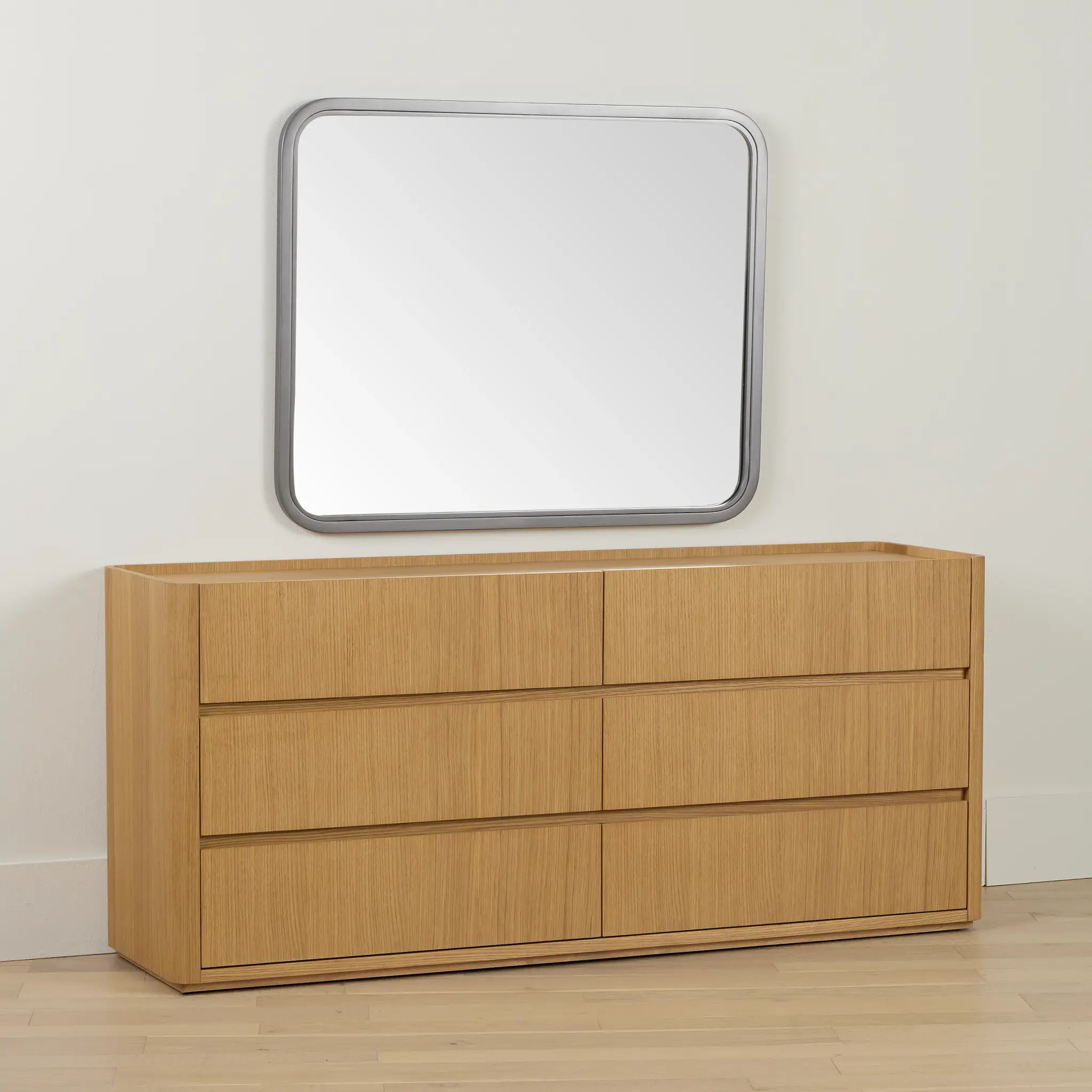 Nomad Light Tone Dresser & Mirror Nomad Light Tone Dresser & Mirror