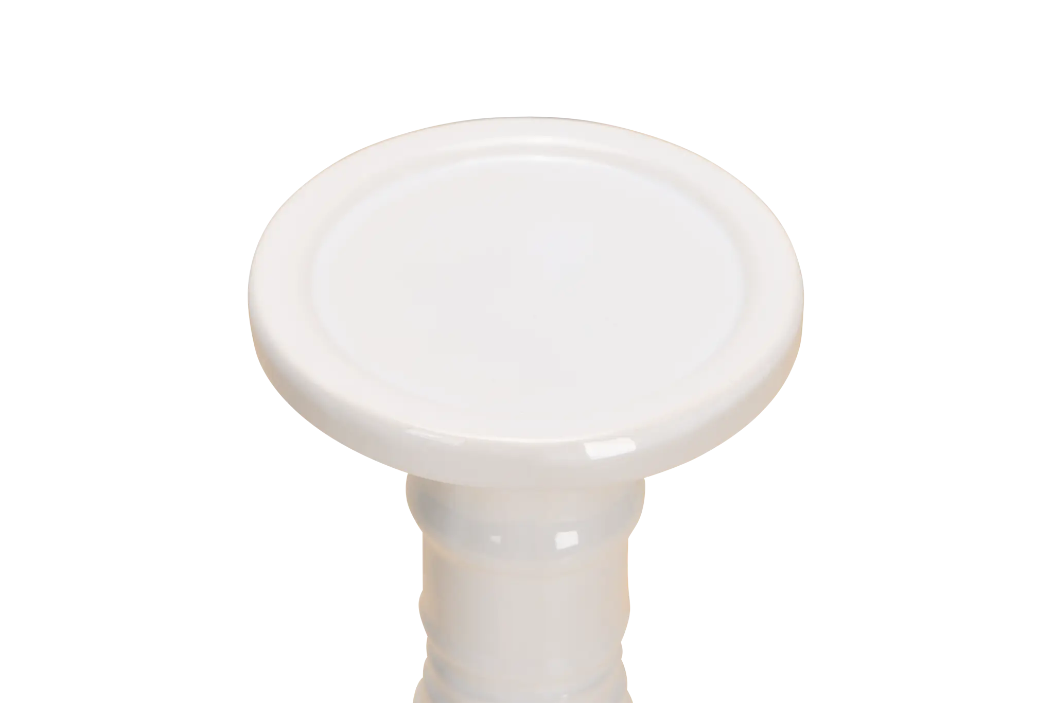 Eme White Stripe Candle Holder Eme White Stripe Candle Holder