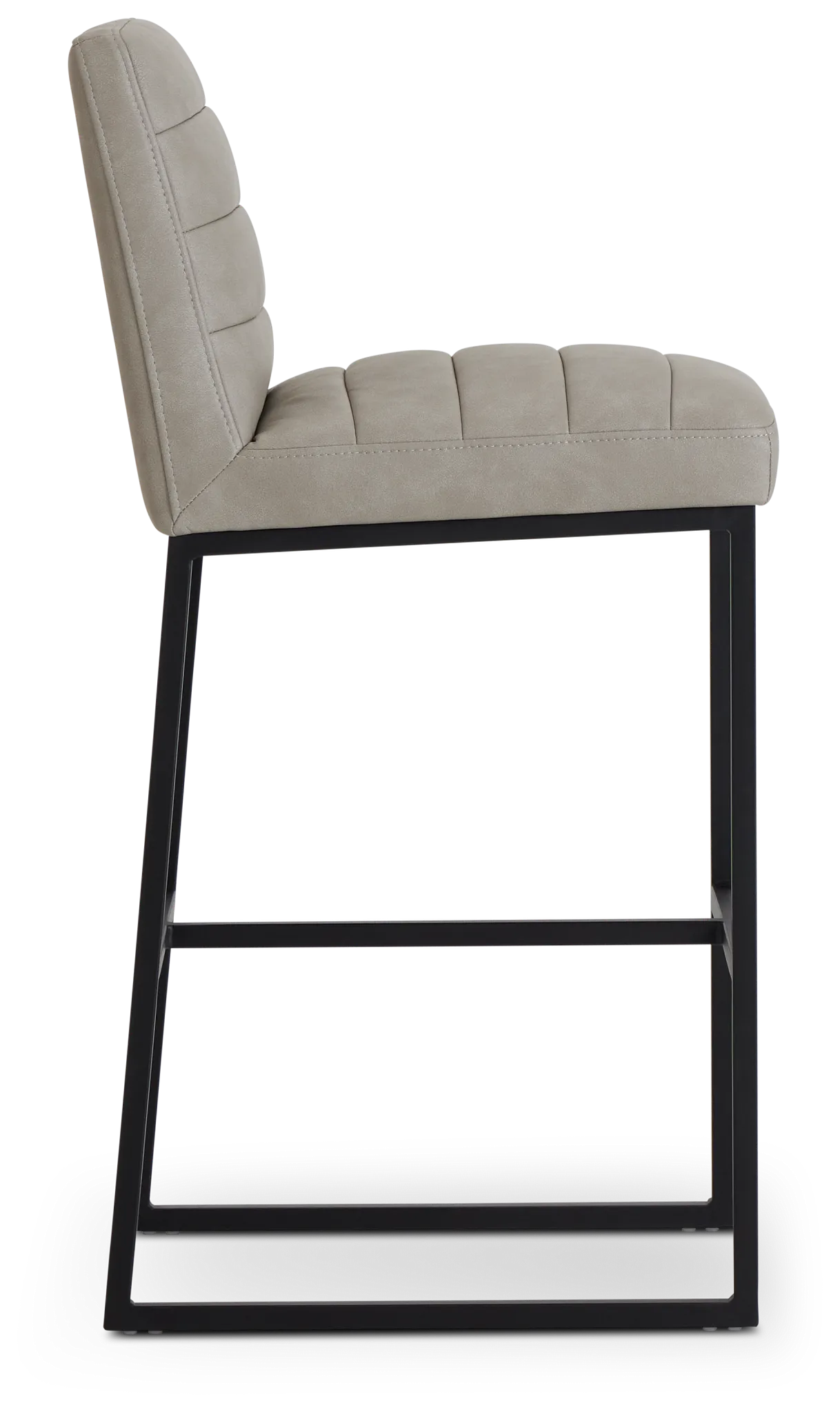 Miller Light Gray 30" Upholstered Barstool
