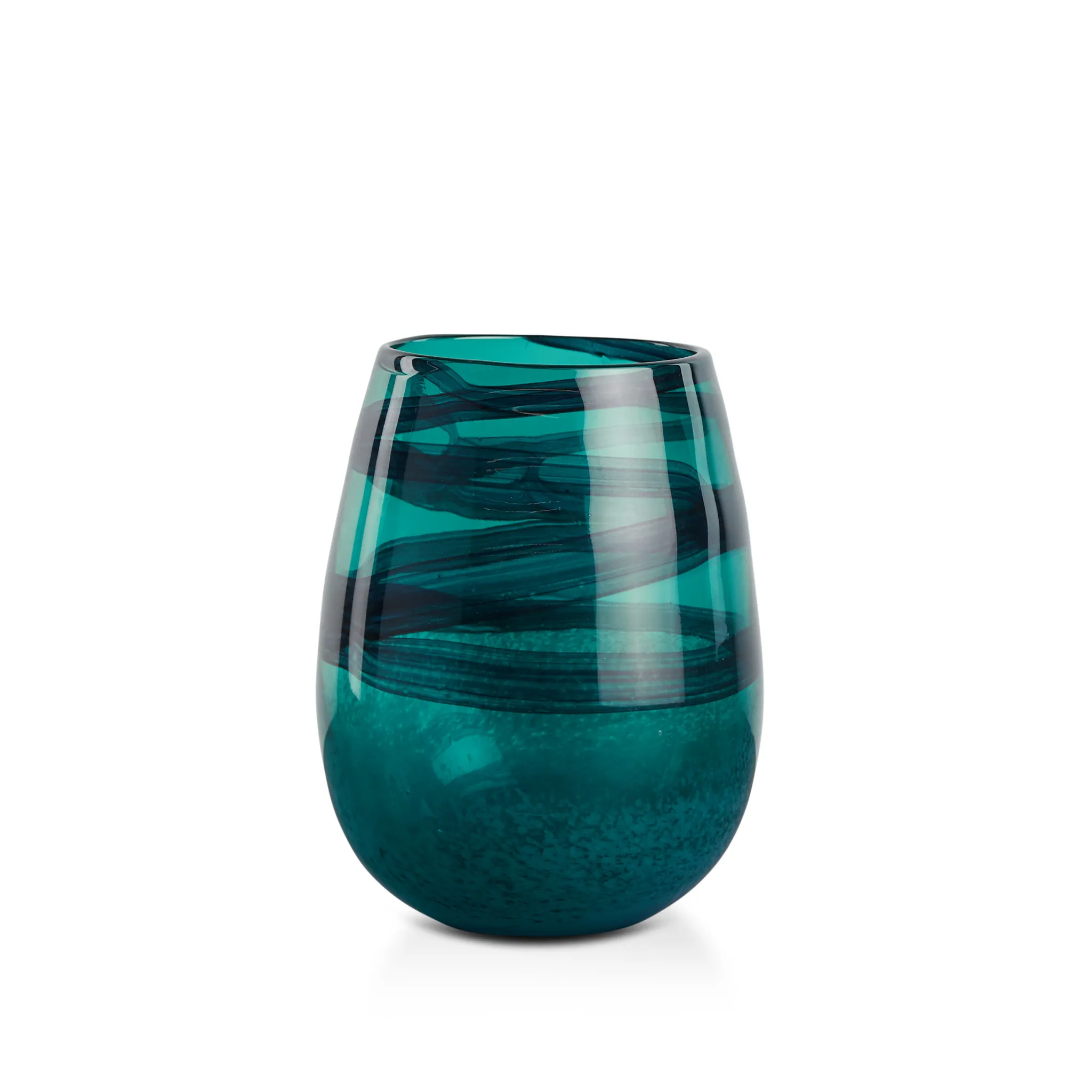 Hailee Dark Teal Vase