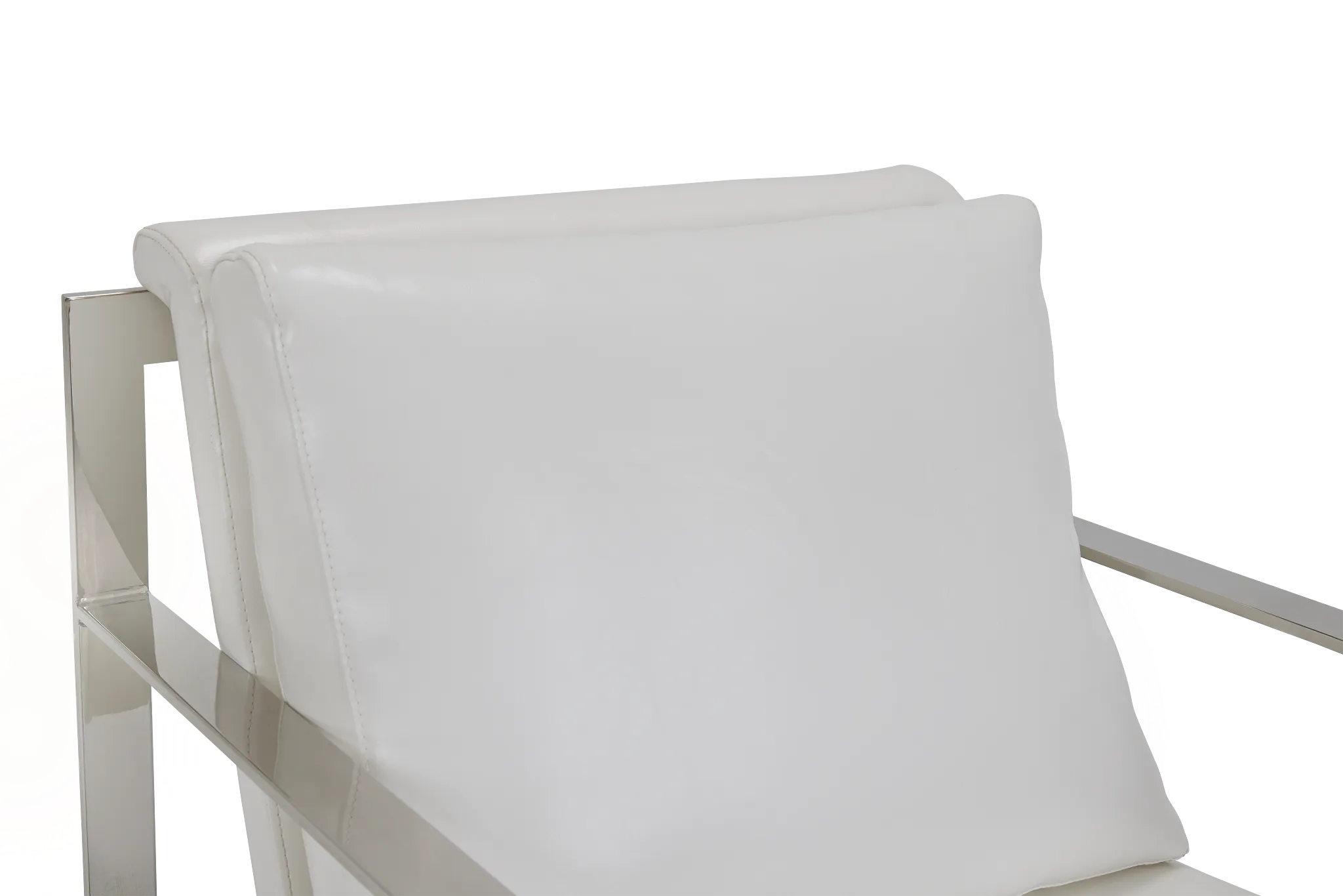 Roslin White Uph Accent Chair