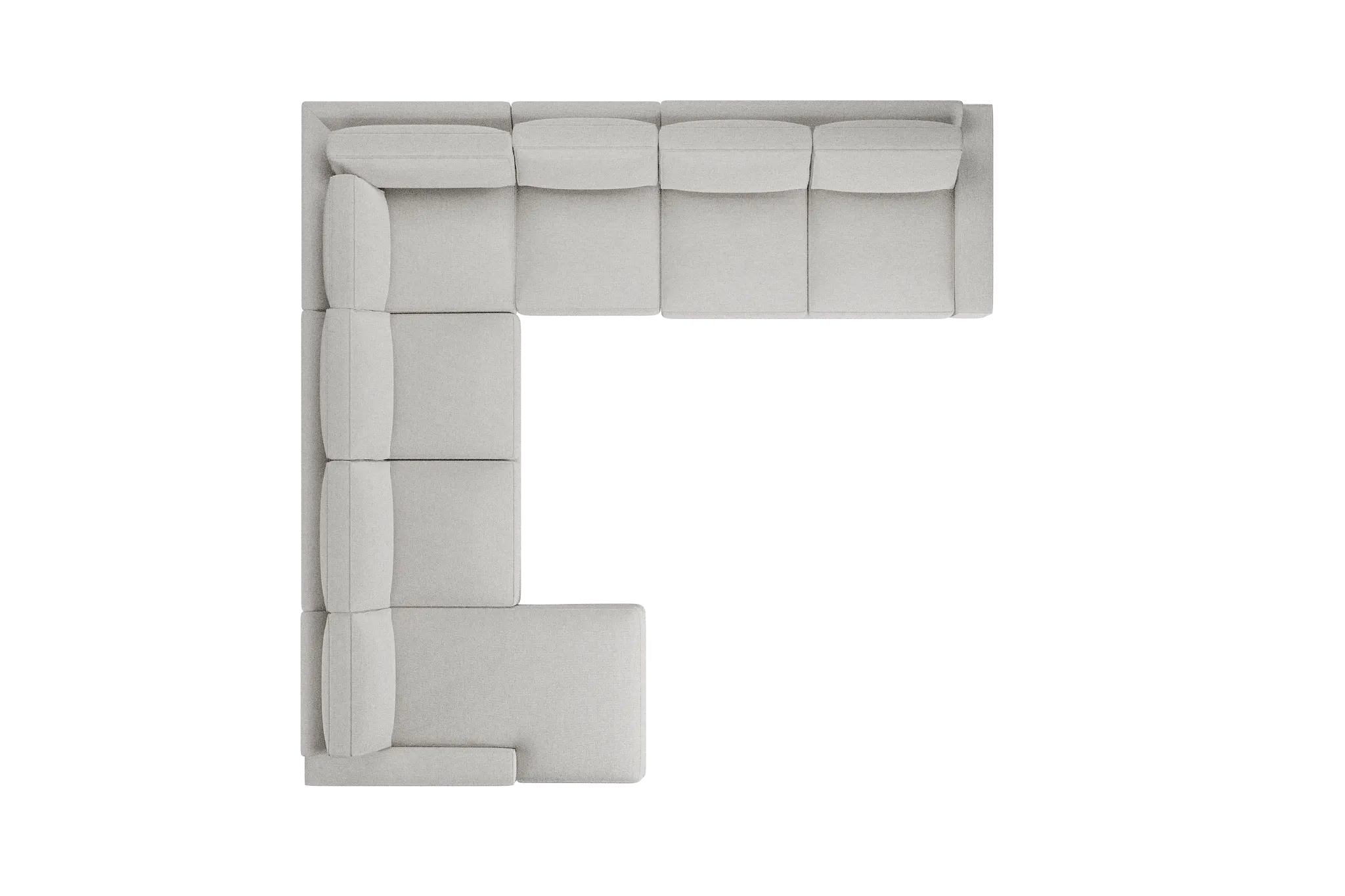 Edgewater Maguire Ivory Large Left Chaise Sectional