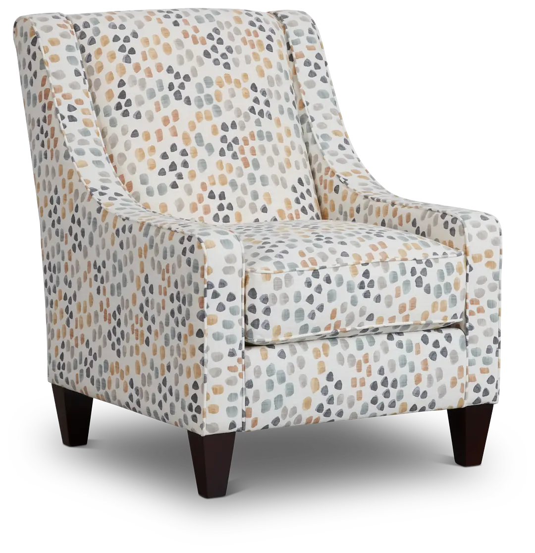 Pfeifer Yellow Fabric Accent Chair Pfeifer Yellow Fabric Accent Chair