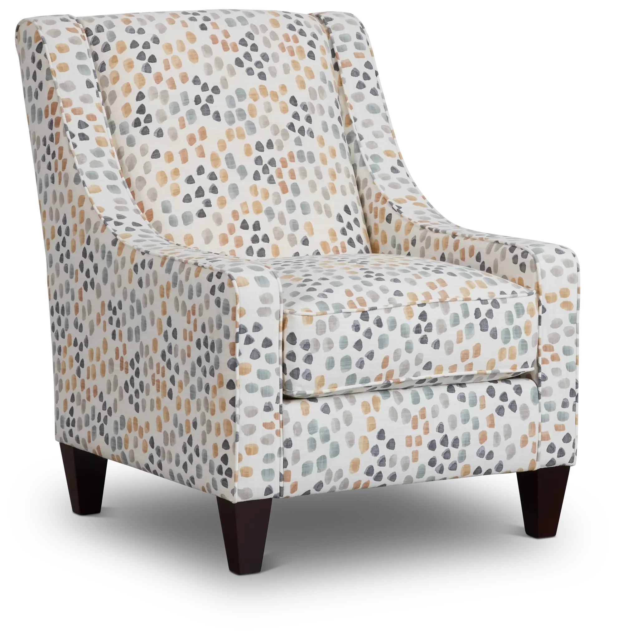 Pfeifer Yellow Fabric Accent Chair Pfeifer Yellow Fabric Accent Chair
