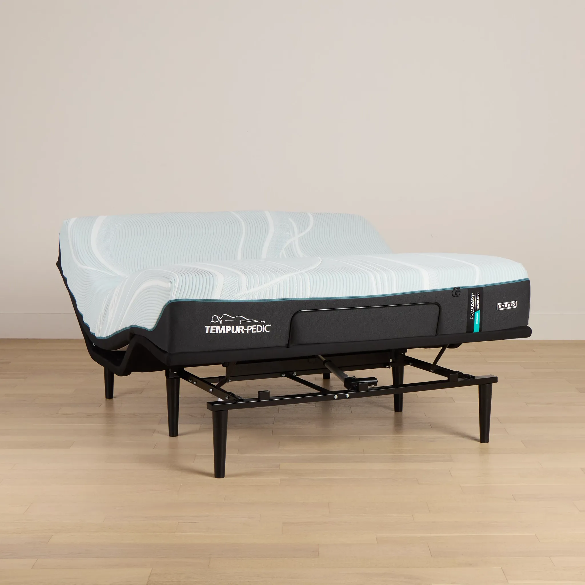 Tempur-pedic Tempur-proadapt Medium Hybrid Ease Adjustable Mattress Set