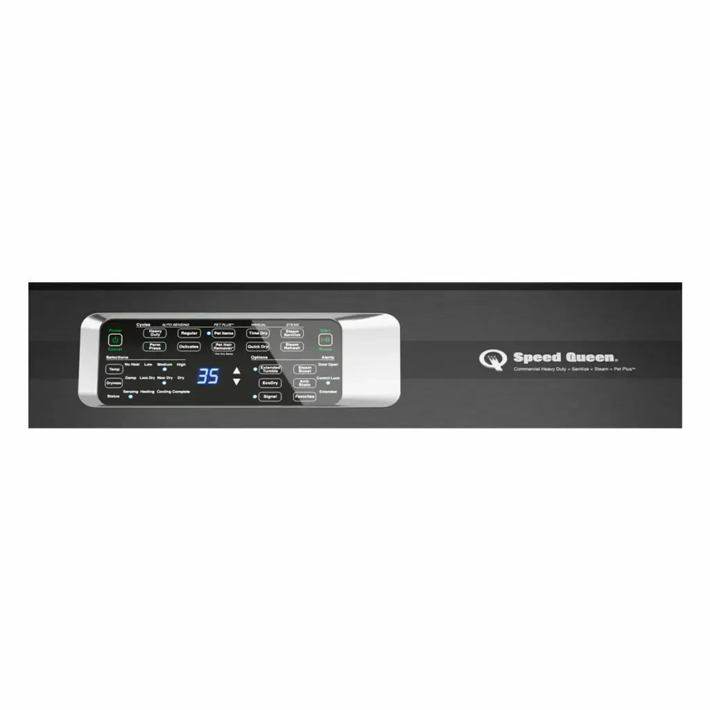 Speed Queen 7004 Series White Front Load Electric Dryer Speed Queen 7004 Series White Front Load Electric Dryer