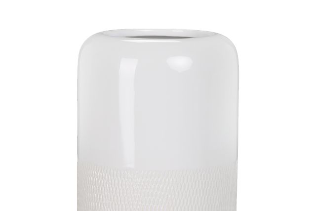 Augi White Large Vase