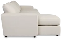 Brantley Light Beige Fabric Small Left Chaise Sectional