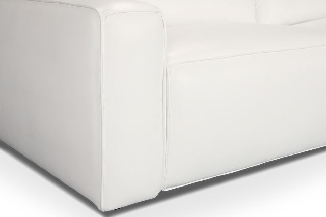 Tidal White Lthr/vinyl Power Reclining Sofa