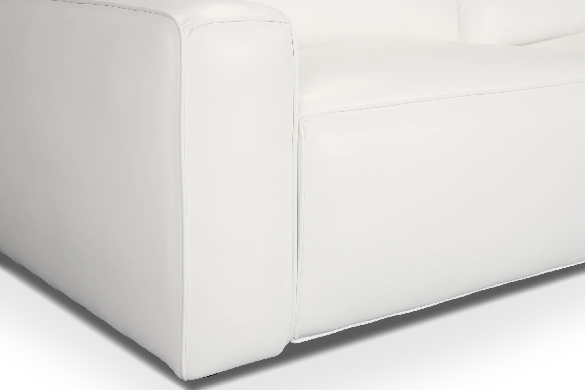 Tidal White Lthr/vinyl Power Reclining Sofa