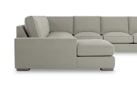 Edgewater Elite Gray Large Left Chaise Sectional