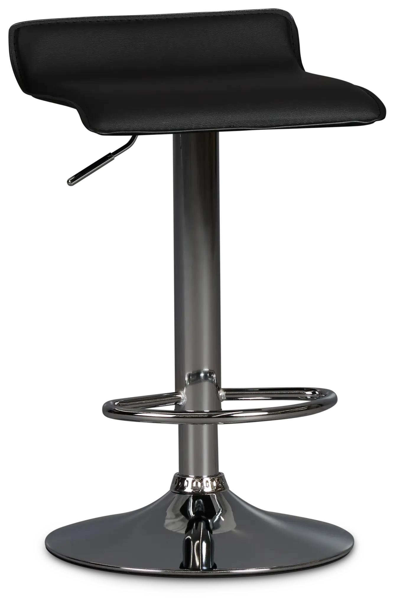 Colton Black Adjustable Stool Colton Black Adjustable Stool
