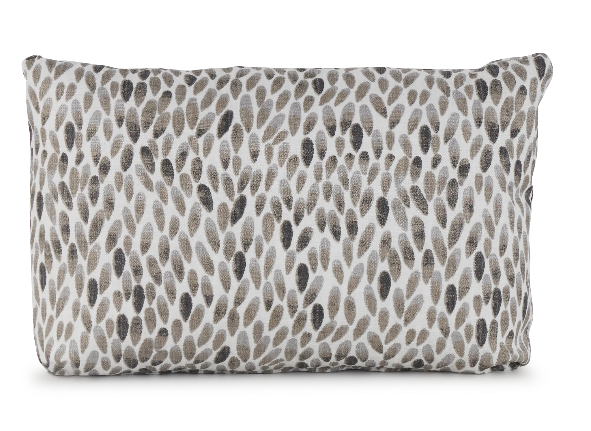 Lotus Black Lumbar Indoor/outdoor Accent Pillow Lotus Black Lumbar Indoor/outdoor Accent Pillow