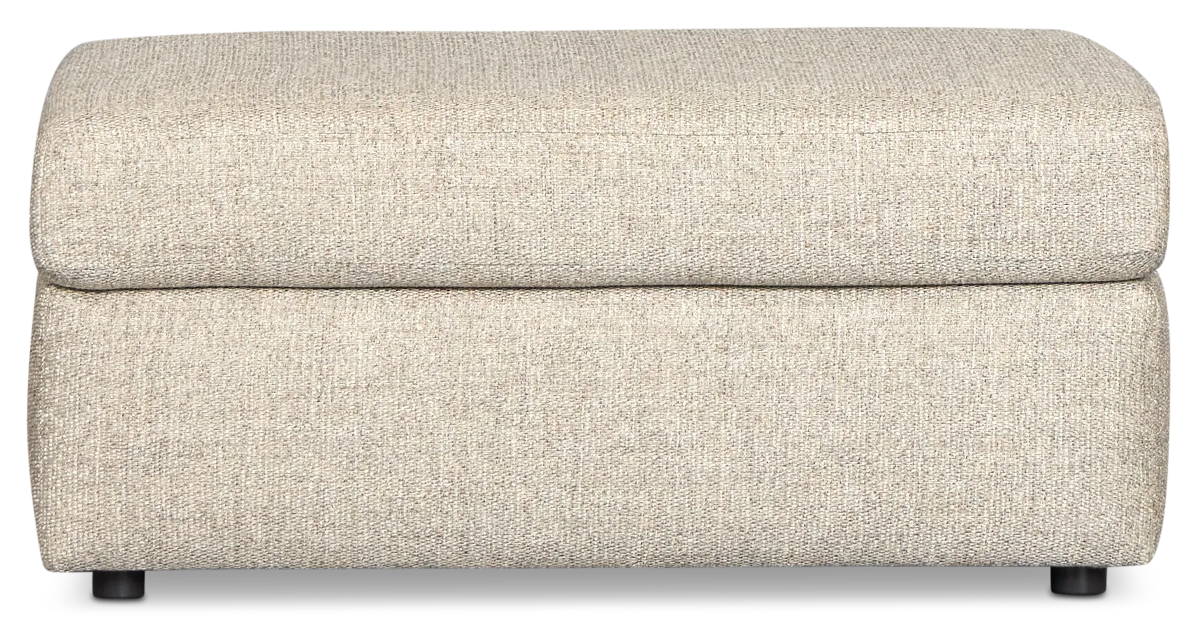 Maxwell Dark Gray Fabric Cocktail Ottoman
