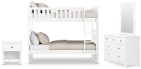 Charleston White Bunk Bed Bedroom