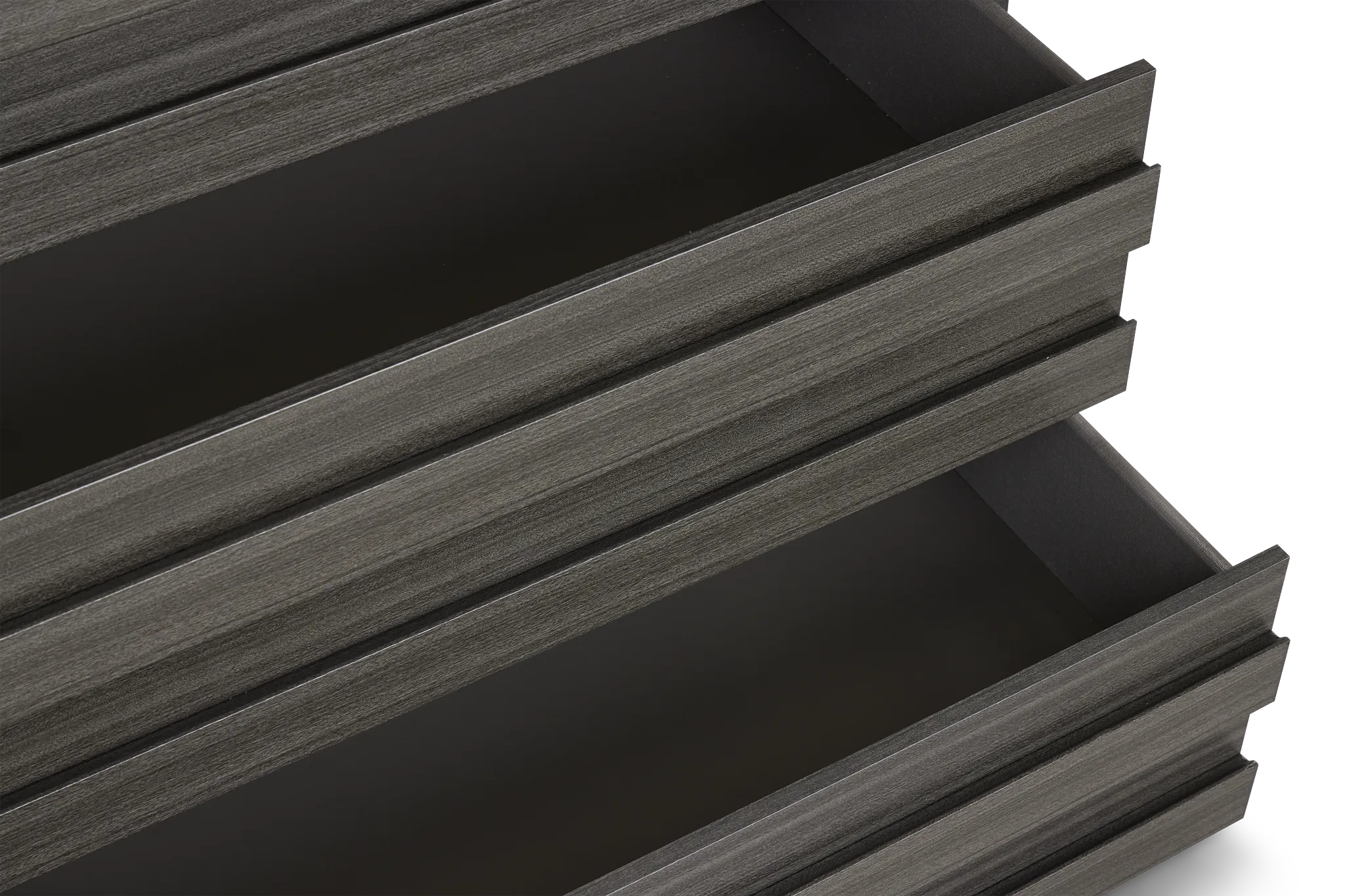 Everett Gray Dresser & Mirror