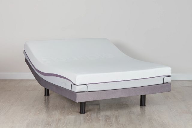 Purple Adjustable Mattress Set