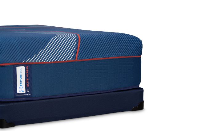 Posturepedic Elite Spring Albany 2 Medium Low-profile Mattress Set