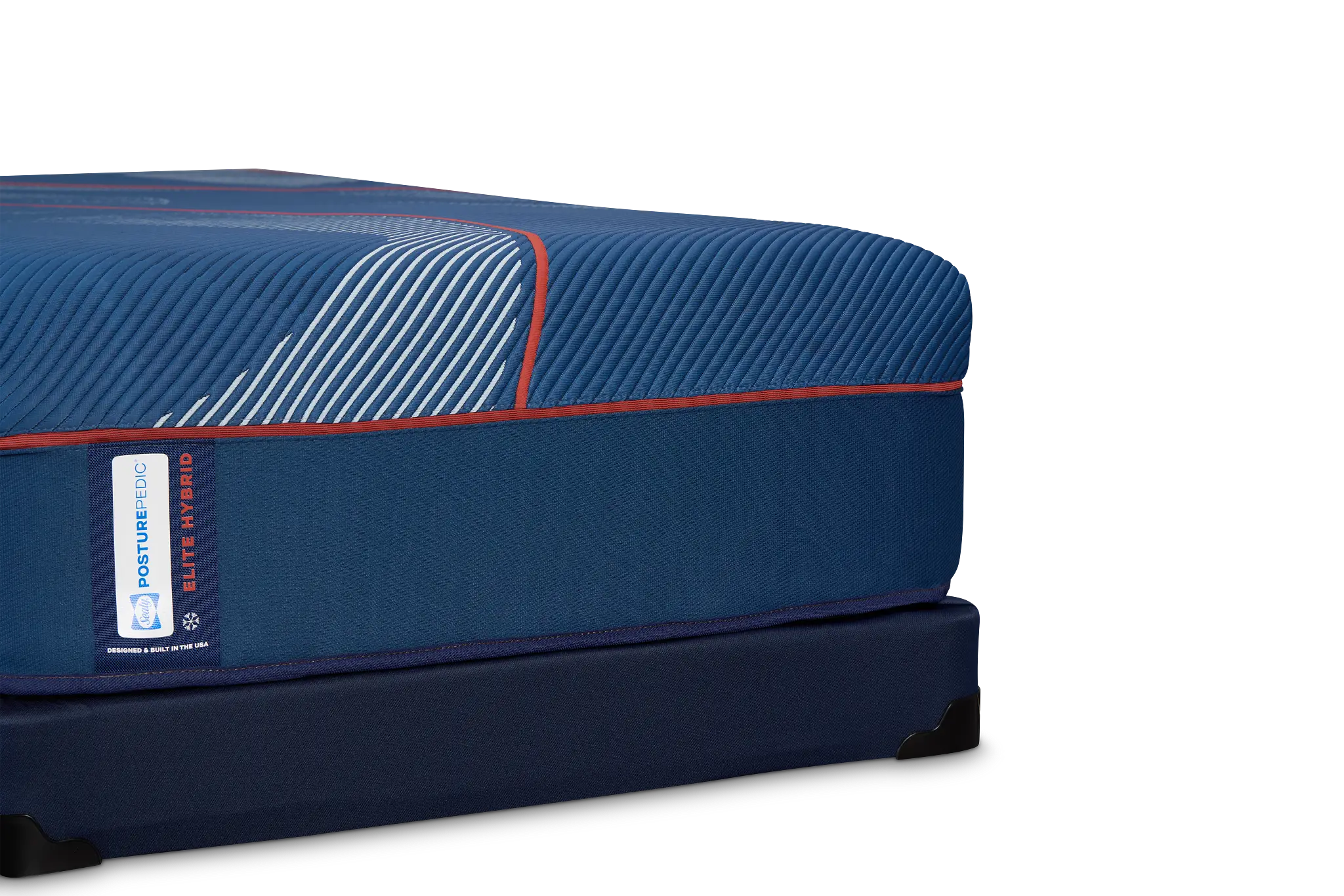 Posturepedic Elite Spring Albany 2 Medium Low-profile Mattress Set Posturepedic Elite Spring Albany 2 Medium Low-profile Mattress Set