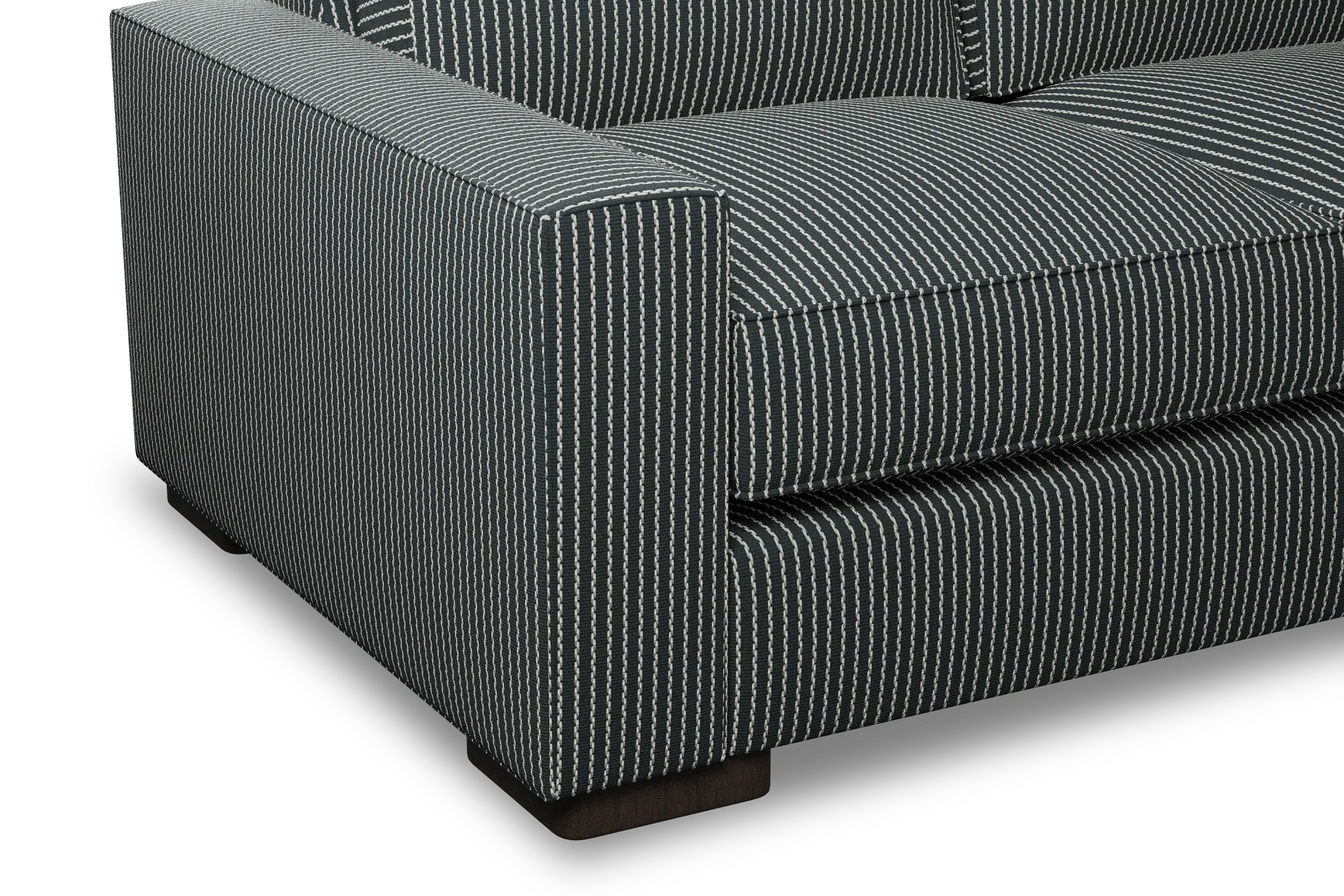 Edgewater Lucy Navy 96" Sofa W/ 3 Cushions