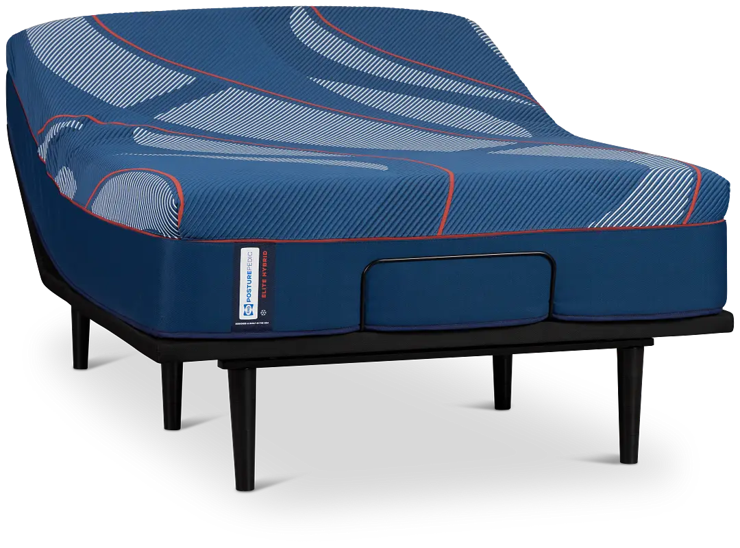 Posturepedic Elite Hybrid Brenham 2 Soft Ease Adjustable Mattress Set Posturepedic Elite Hybrid Brenham 2 Soft Ease Adjustable Mattress Set