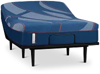 Posturepedic Elite Hybrid Brenham 2 Soft Ease Adjustable Mattress Set