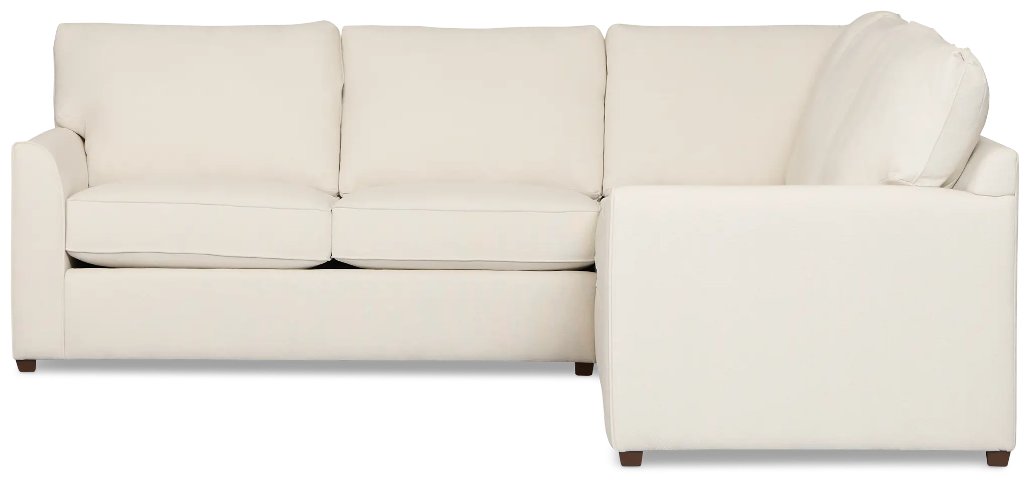 Tate Light Beige Fabric Medium 2-arm Left Cooling Memory Foam Sleeper Sect Tate Light Beige Fabric Medium 2-arm Left Cooling Memory Foam Sleeper Sect