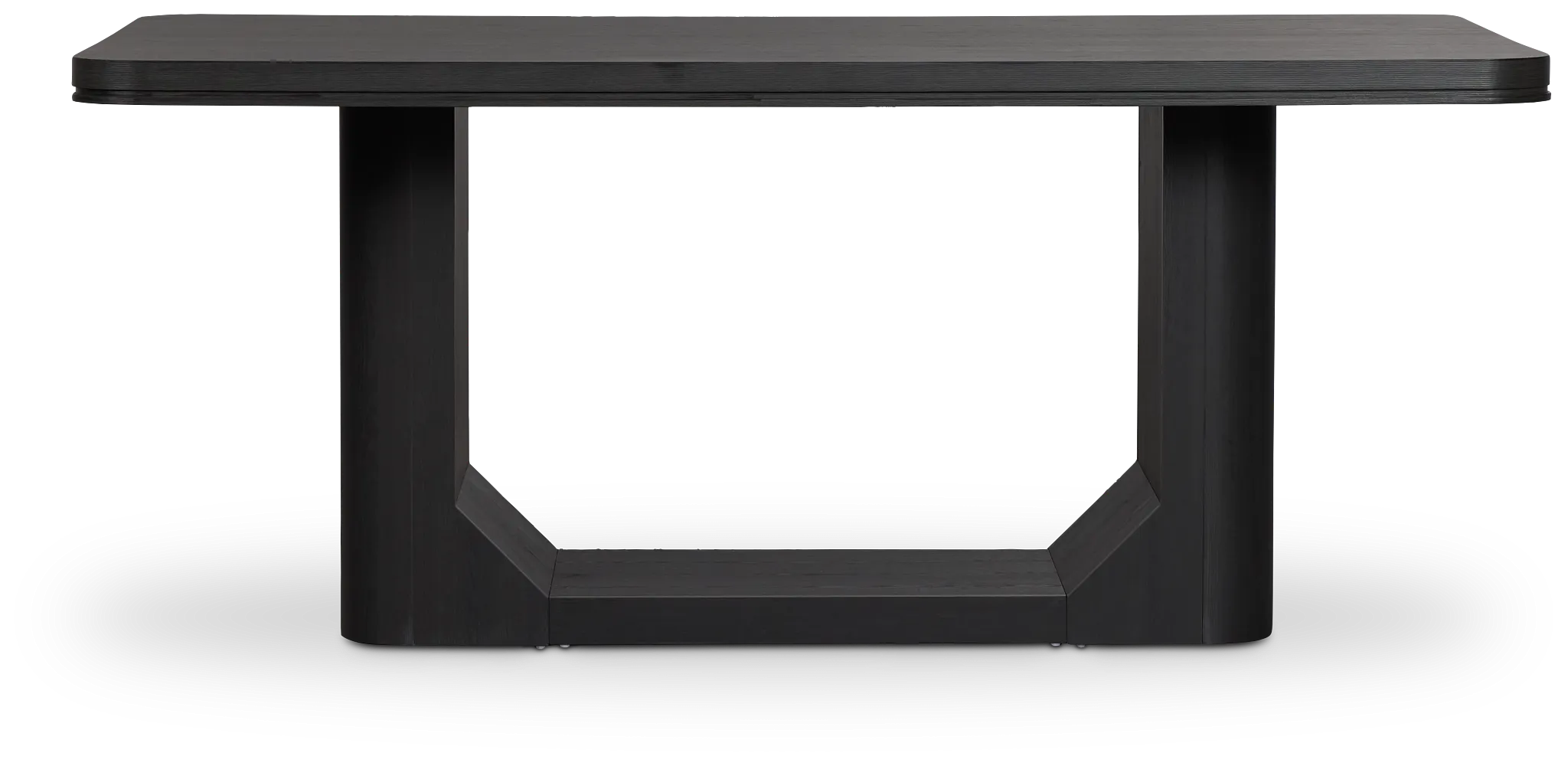 Emory Black Rectangular Table