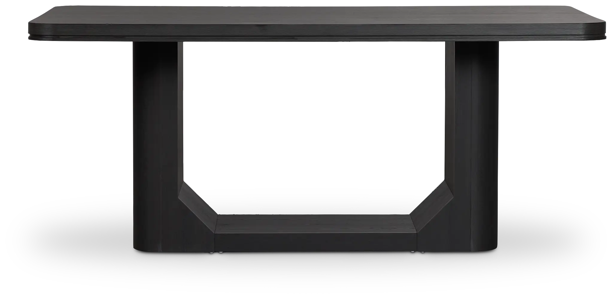Emory Black Rectangular Table Emory Black Rectangular Table