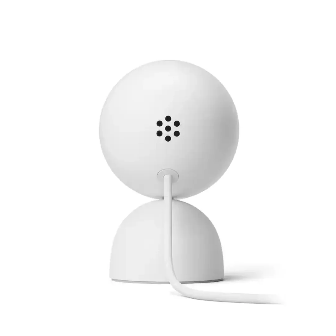 Google Nest Cam Indoor Wired 3rd Gen White Indoor Security Cameras