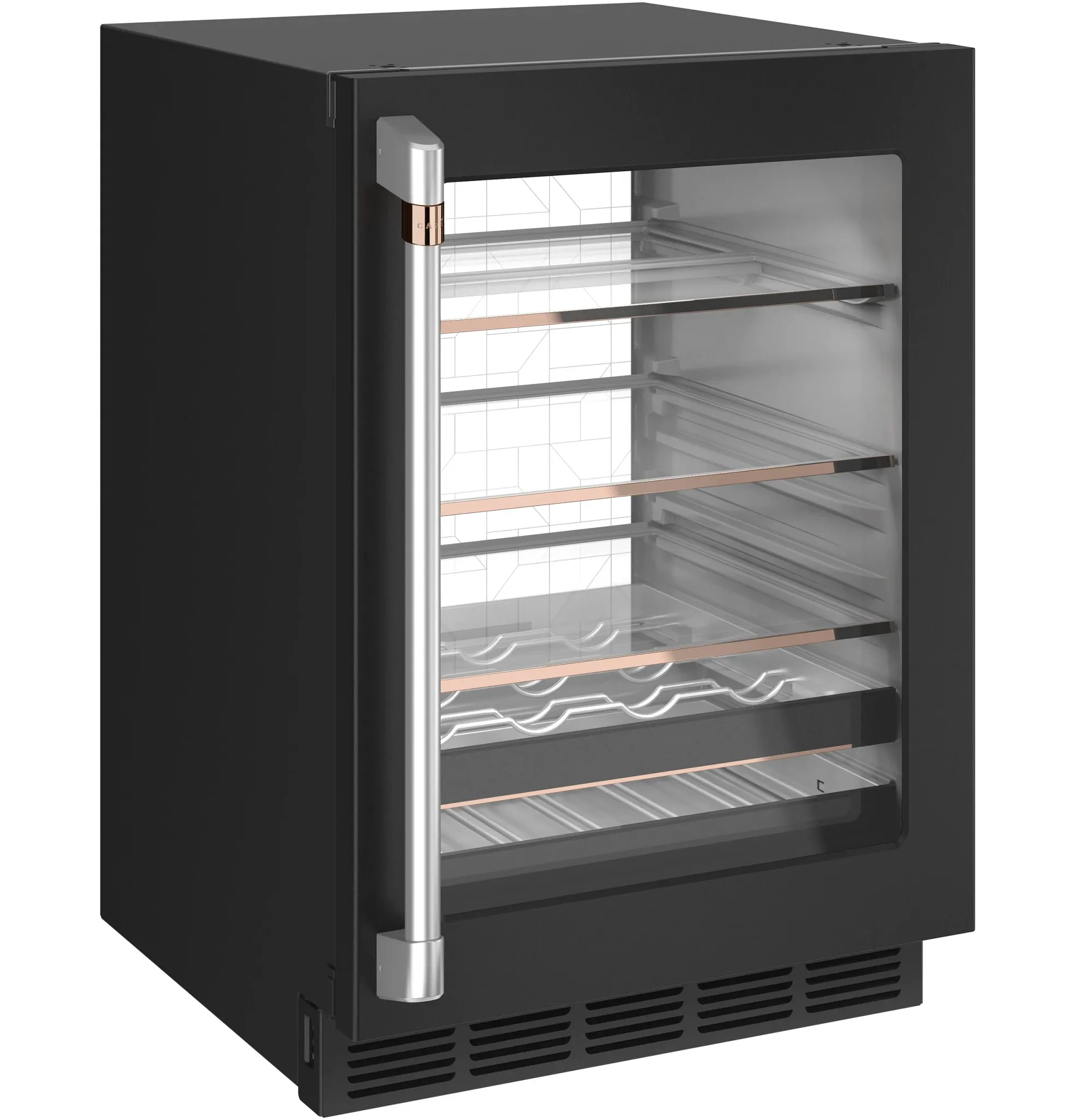 Cafe 06 Series Black Specialty Refrigerator