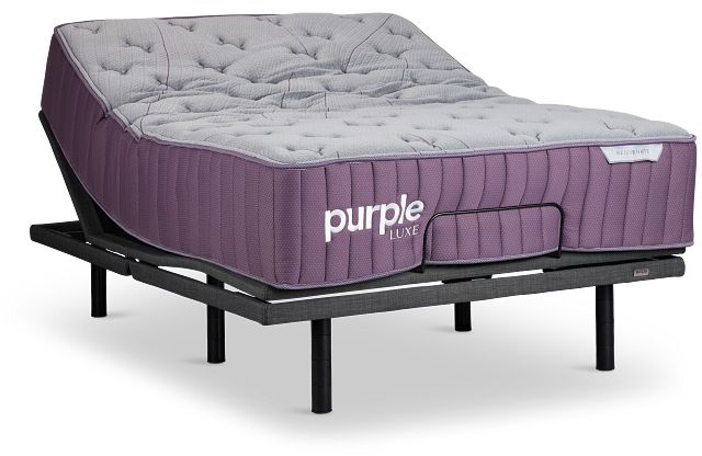 Purple Rejuvenate Premium Plus Smart Adjustable Mattress Set