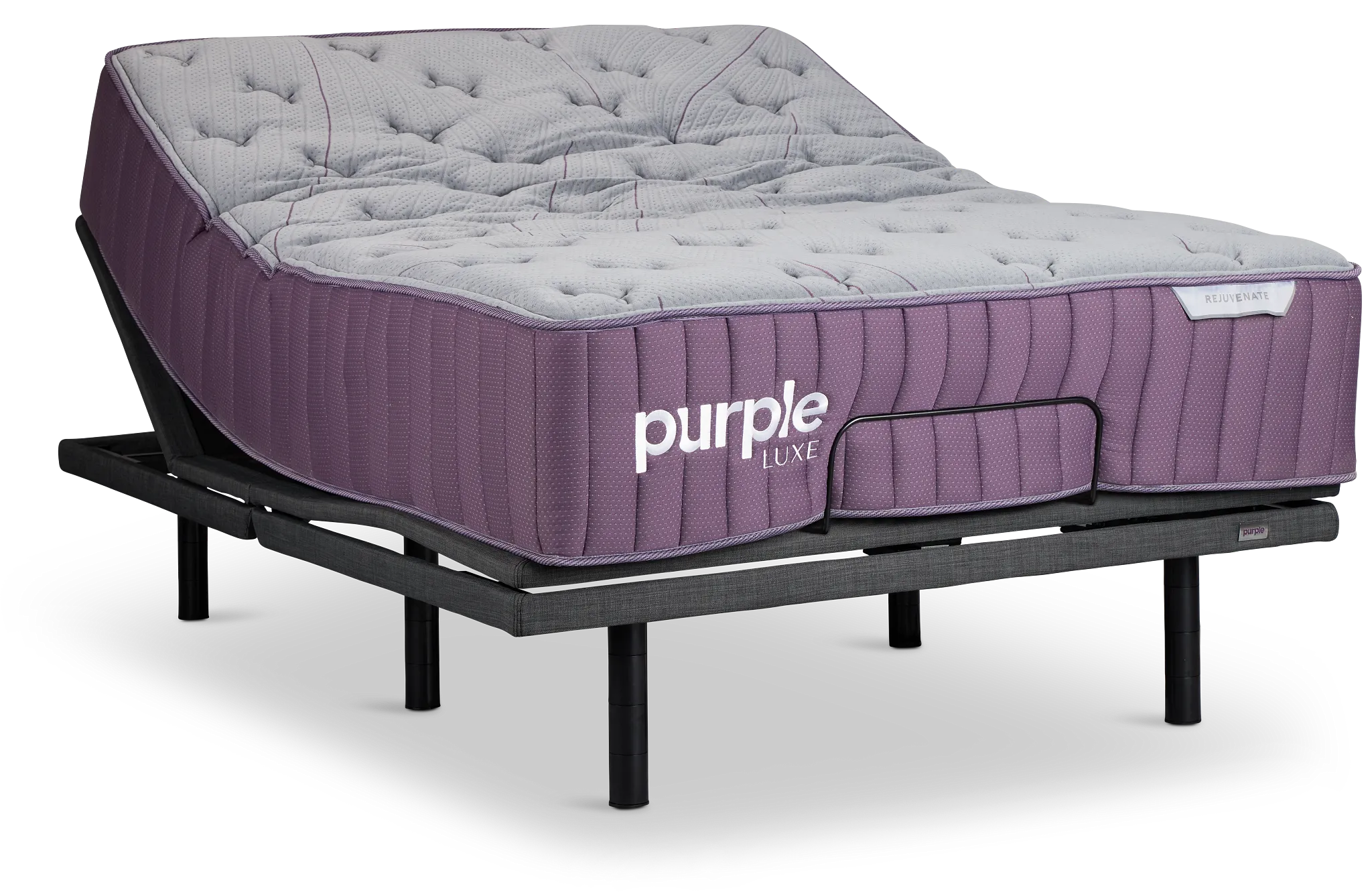 Purple Rejuvenate Premium Plus Smart Adjustable Mattress Set