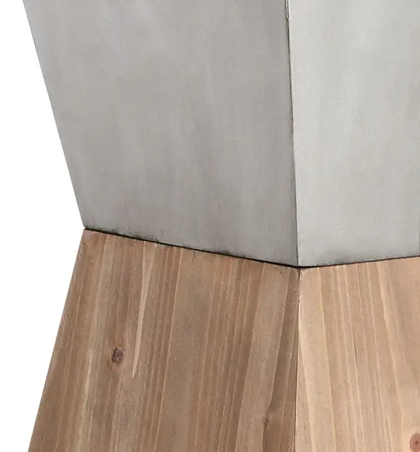 Brixton Two-tone Square Accent Table Brixton Two-tone Square Accent Table