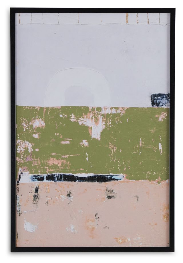 Yoka Green Framed Wall Art