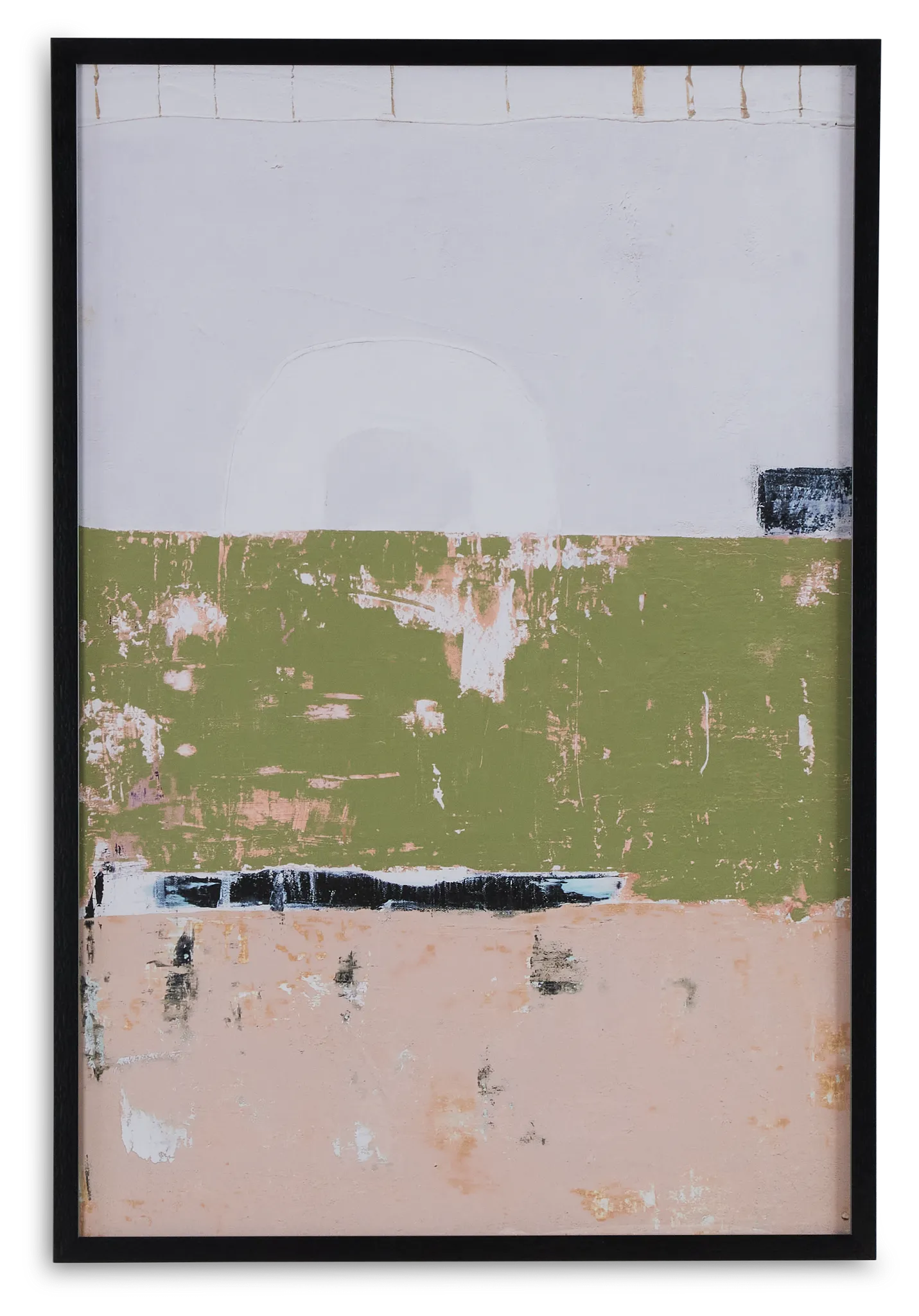 Yoka Green Framed Wall Art