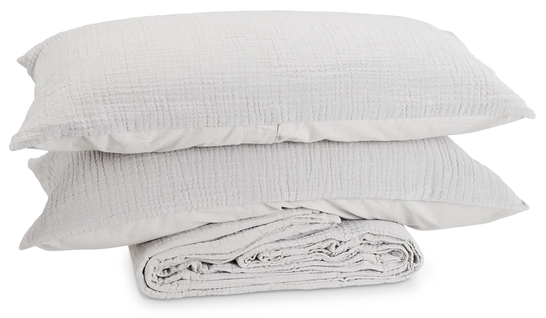 Cardifo Gray Duvet Set