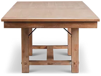 Park City Light Tone Rectangular Table