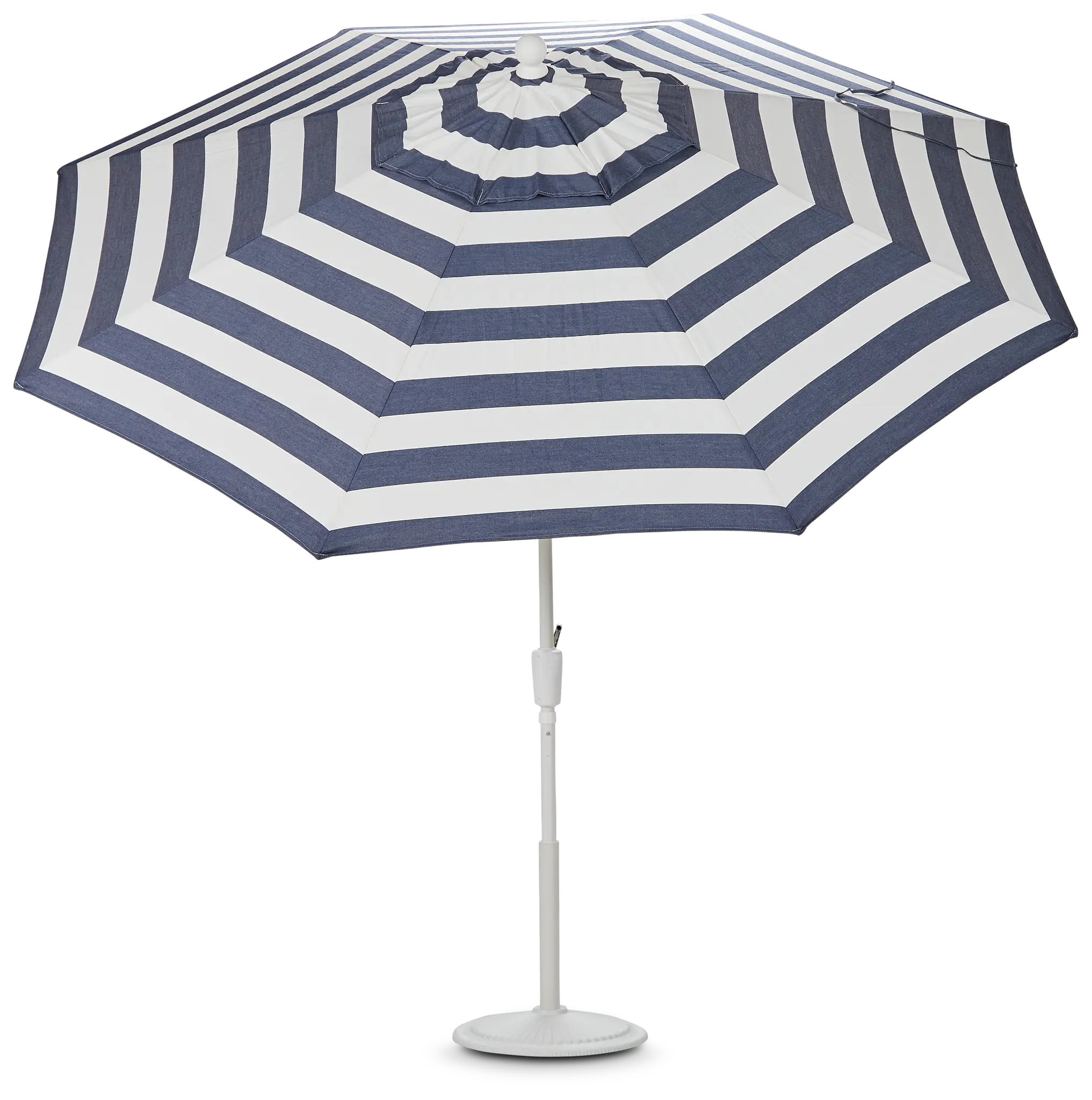 Capri Dark Blue Stripe Umbrella Set Capri Dark Blue Stripe Umbrella Set